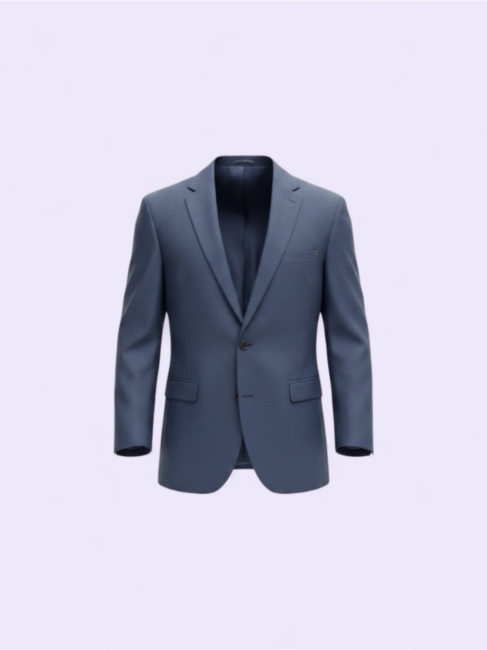 Tommy Hilfiger Blue Single-Breast Sport Coat